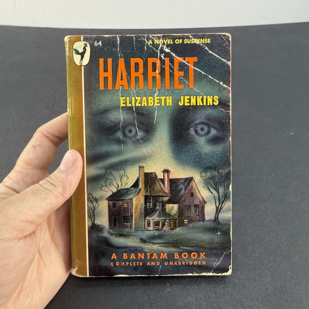 Harriet by Elizabeth Jenkins 1946 Vintage Bantam Bks Mystery Thriller PB